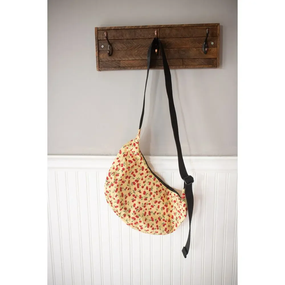Baggu Medium Nylon Crescent Bag Cherry Land